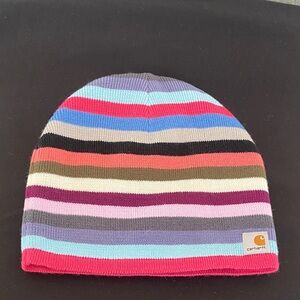 Carhartt Colorful Striped fleece lined Beanie